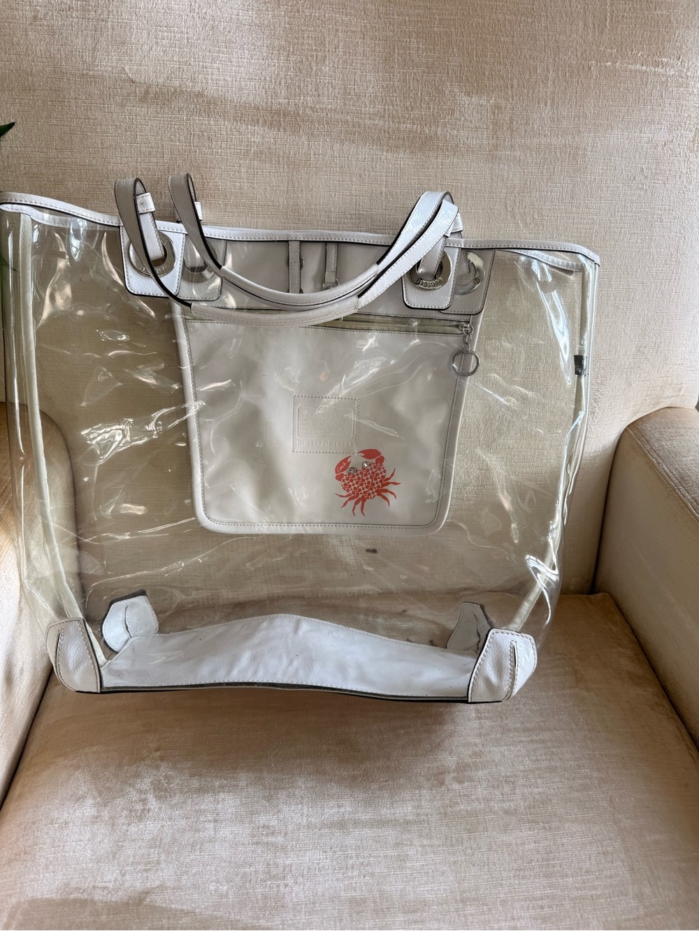 Rare Coach F16594 clear tote - Picture 10 of 16